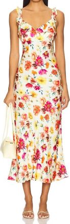 Astr Zoie Midi Dress In Floral