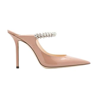 Jimmy Choo London Heeled Mules, female, Pink, 4 UK, Ballet Pointed Toe Stiletto