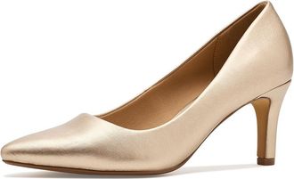 Journee Collection Scylee Womens Shoes Champagne : 7.5 M, Synthetic