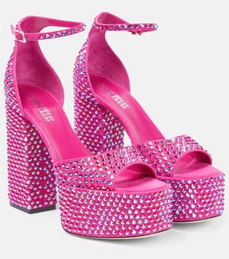 PARIS TEXAS Holly Nicole leather sandals