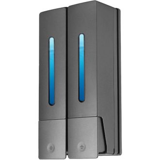 OEM Juego De 2 Dispensadores De Jab&oacute;n De Pared, 400 Ml, Sin Taladro, Para Lavabo, Ba&ntilde;o, Loci&oacute;n Para Cocina Y Ba&ntilde;o