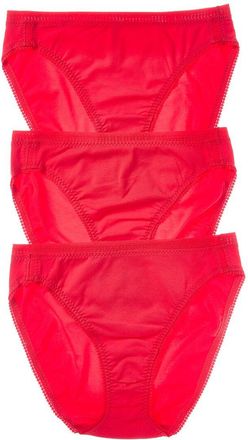 OnGossamer Ongossamer 3Pk Cabana Hi-Cut Brief