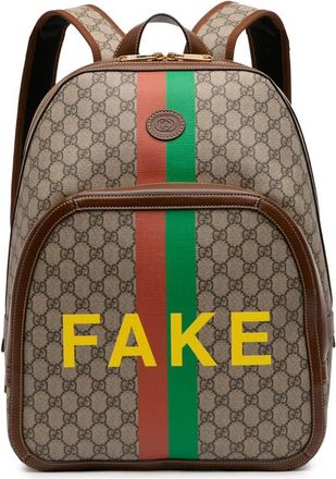 Gucci Pre-owned Gucci Medium GG Supreme Fake Not Backpack Ladies XVOTTL8M1VMWP48M