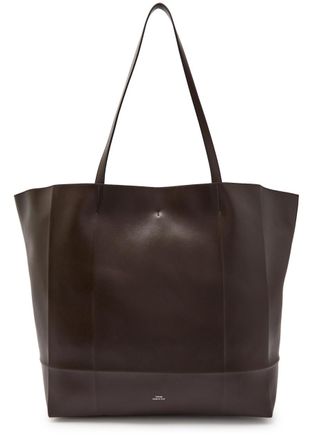 Toteme Roam Leather Tote - Brown - One Size