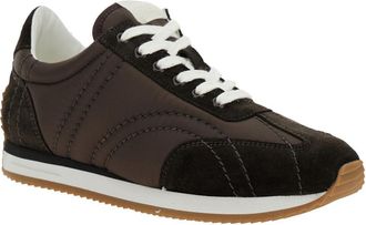 Toteme Womens Brown Sneakers With Logo Detail Polyester Recycled Trainers
