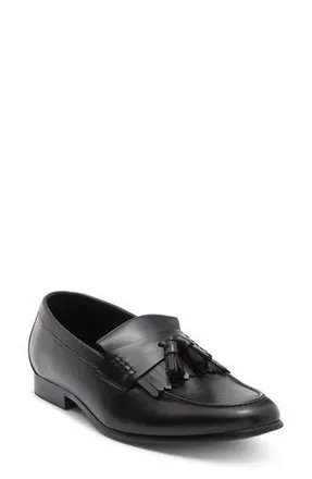 Abound Nikko Kiltie Tassel Loafer in Black at Nordstrom Rack, Size 10.5