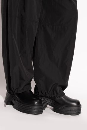 AGL Platform Ankle Boots Lignes, Womens, Black