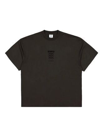 VETEMENTS Bats logo T-shirt - Brown