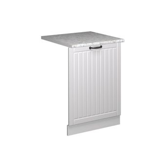 Vicco Panel Frontal Del Lavavajillas Fame-line, Blanco Casa De Campo, 60 Cm, Et M&aacute;rmol Vicco