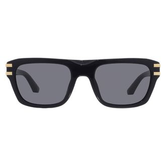 Dolce & Gabbana Dark Grey Rectangular Mens Sunglasses DG4496 501/87 54