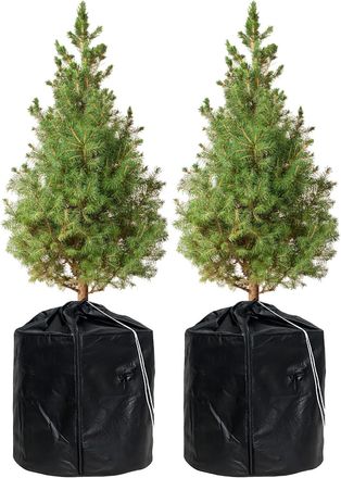 OEM Funda Protectora Invernal Para Plantas De Exterior: Juego De 2 Bolsas Anticongelantes Para Macetas, 45 X 55 Cm. Funda Protectora Invernal Para Macetas