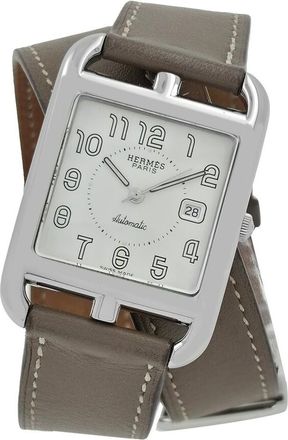 Herm&egrave;s Pre-owned Hermes Cape Cod Automatic Silver Dial Ladies Watch CC1.710