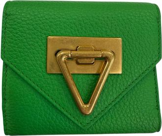 Bottega Veneta Leather Wallet (Tri-Fold) (Pre-Owned)