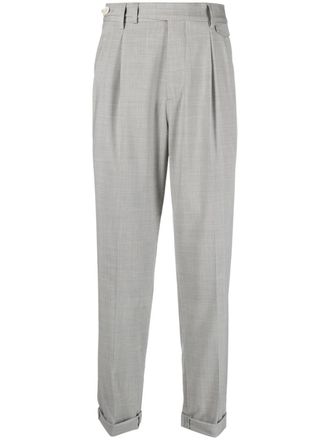 Brunello Cucinelli cropped tailored trousers - Grey