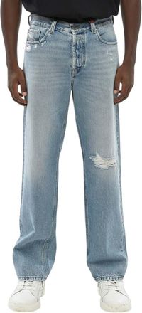 Diesel Light Blue Distressed Jeans