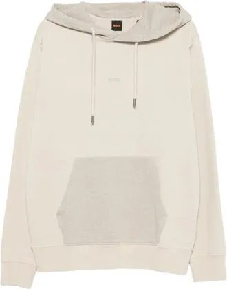 HUGO BOSS Hombre, Sudaderas, Beige, Talla: XL