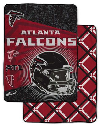 Pegasus Sports Atlanta Falcons Nfl Team Helmet Oversized Fleece Blanket