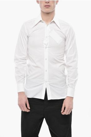 Maison Margiela MM0 Poplin Shirt With Italian Collar size 37