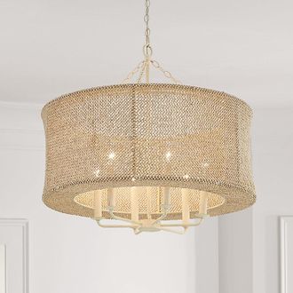 Ballard Designs Koko Bead 6-Light Chandelier - Ballard Designs