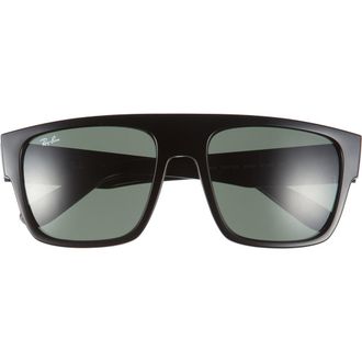 Ray-Ban 57mm Square Sunglasses in Black at Nordstrom