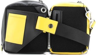 Fendi Forever Multi Pouch Zucca Coated Canvas and Leather with Nylon belt bag - Zwart