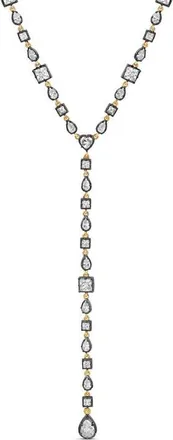 SHYMI Multi Shape Lariat Necklace in Gold at Nordstrom