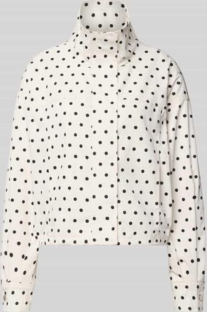 Neo Noir Neo Noir Jacke mit Stehkragen Modell CALLISA DOT in Weiss, Gr&ouml;&szlig;e 42