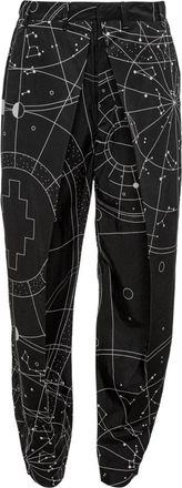 Marcelo Burlon Modieuze Zwarte Broek - Heren - Sweatpants - Zwart - XS - Broeken