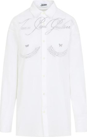 Jean Paul Gaultier Ls Double Layer Shirt