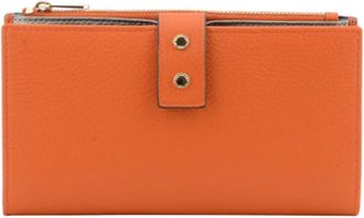 Pourchet Accessoires, Dames, Oranje, ONE Size, Leer, Compagnon Hebdo