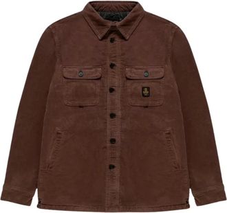 RefrigiWear Overshirt Jungle - - Jackets - Uomo - Marrone - M