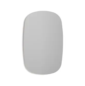 HERDASA Espejo De Pared En L&iacute;neas Curvadas, De La Colecci&oacute;n Eclipse, Fabricado En Mdf Lacado En Color Mostaza