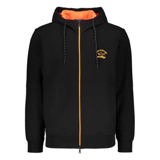 Paul & Shark Paul & Shark, Zip-throughs, male, Black, Size: L Zip Hoodie