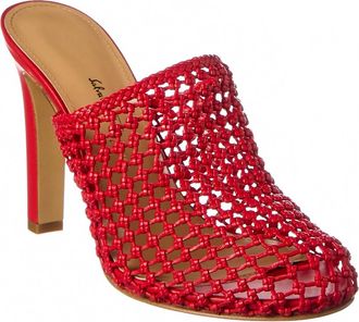 Ferragamo Womens Ella Mules In Red