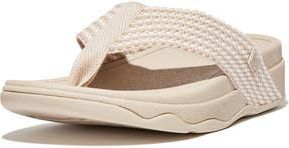 FitFlop Surfa Flip Flop in Stone Beige Mix at Nordstrom Rack, Size 8.5