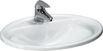 Laufen Laufen - pro b lavabo encastrado, 1 agujero para grifo, con
