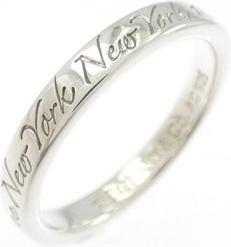 Tiffany & Co. Silver Silver 925 Band Ring (Pre-Owned)