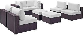 ModWay Convene 8-Piece Outdoor Patio Sectional Set