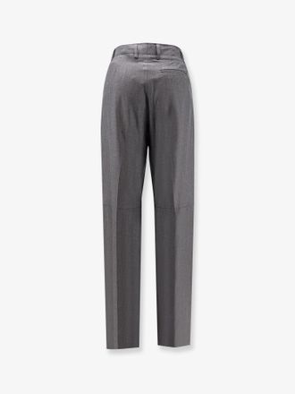 Maison Margiela Womens Trousers Grey Virgin Wool