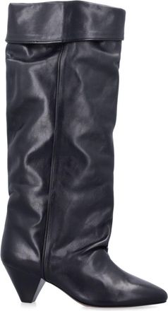 Isabel Marant Black Leather Boots