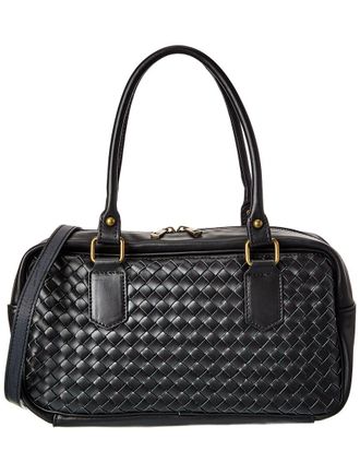 Persaman New York Chloe Woven Leather Shoulder Bag