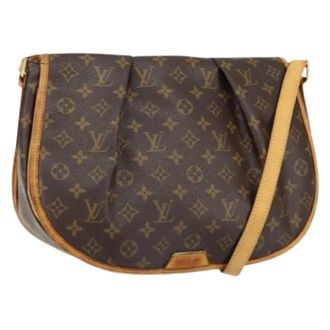 Louis Vuitton Pre-owned Crossbody Tas - Dames - Pre-owned - Bruin - Maat: ONE Size