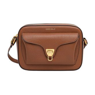 Coccinelle Crossbody Bag - Dames - Schoudertassen - Bruin - ONE Size - Leer - Tassen