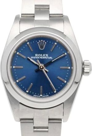 Rolex Orologio da polso vintage Pre-owned - - Pre-owned - Donna - Blu - ONE SIZE