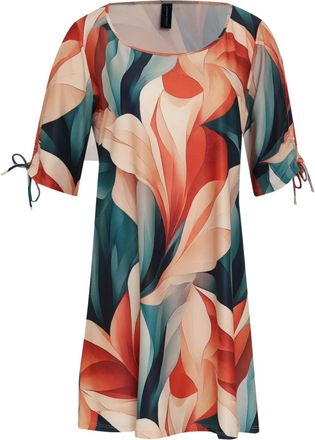 Lygia & Nanny Abito corto Batuira a fiori - Arancione