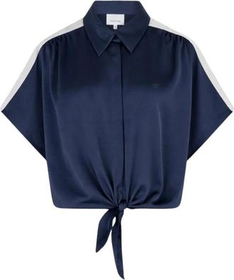 Dante6 Shirt Siren - Dames - Overhemden - Blauw - XS - Polyester - Overhemden