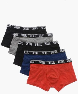 Diesel Set of 5 Boxers UMBX-SHAWN with Logo Waistband size Xxl