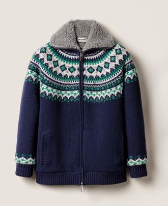 Miu Miu Maglieria Wool Fairisle F.3