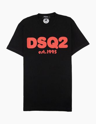 Dsquared2 Mens Dsquared2 Dsq2 Cool T Shirt Black 900 - Size: 38