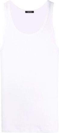 Tom Ford Hombre, Camisetas, Blanco, Talla: L